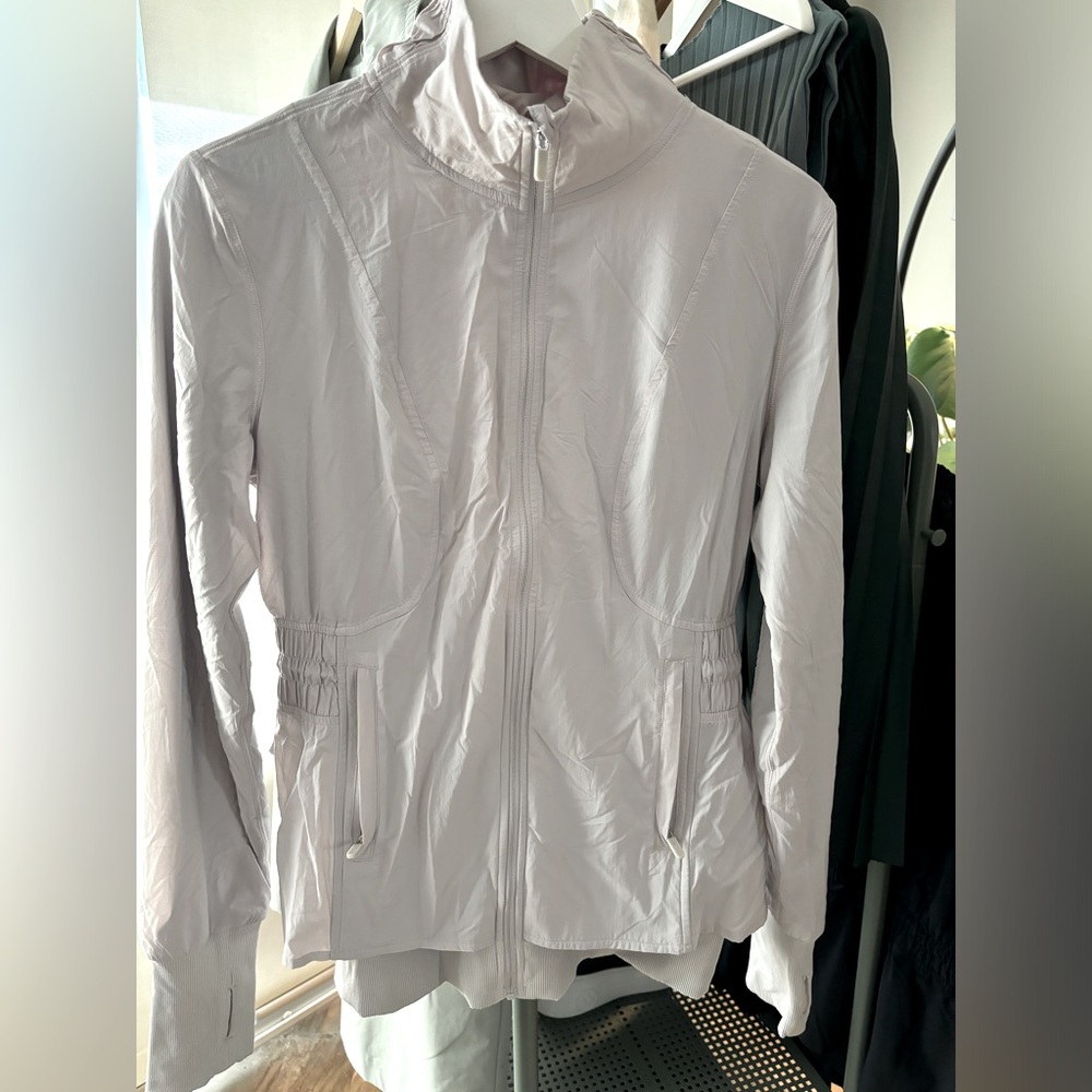 Lululemon light jacket -gull grey